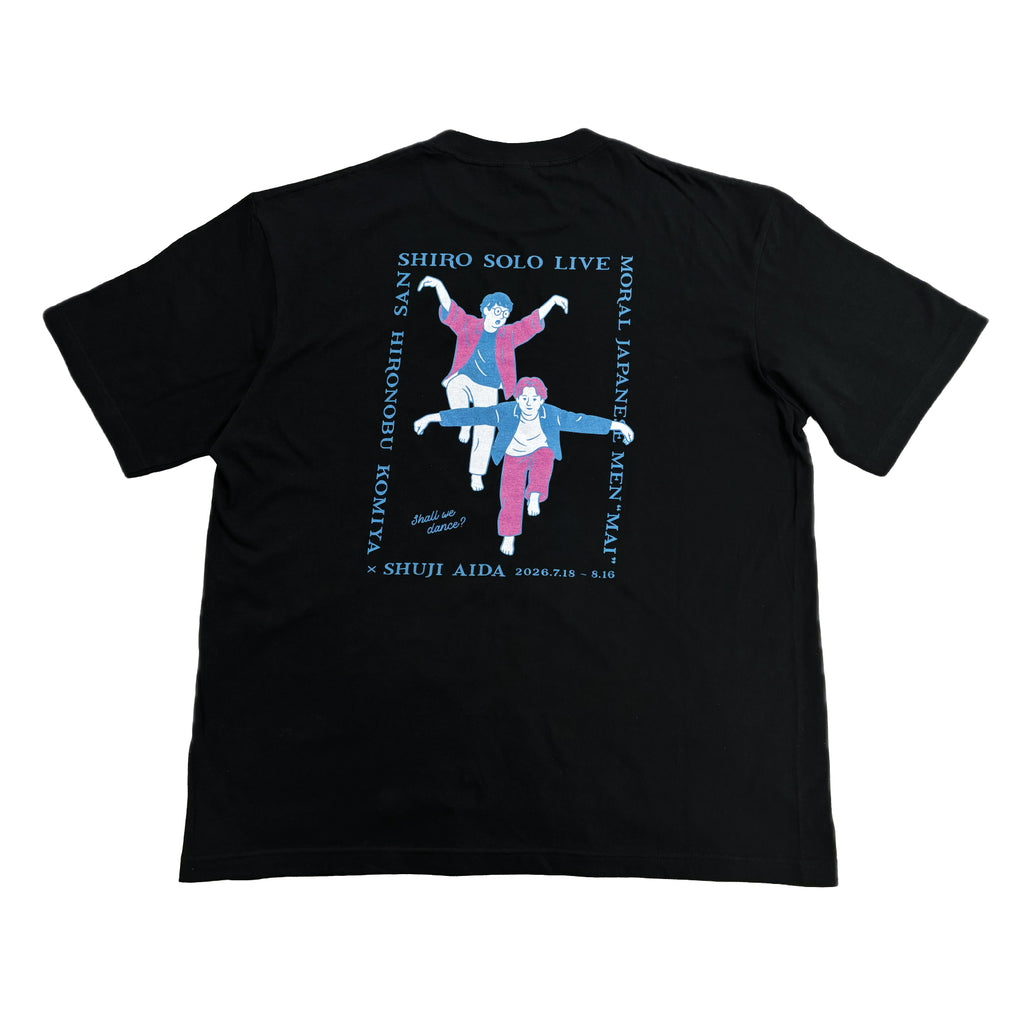 三四郎 三四郎 舞 Tシャツ ブラック – 三四郎のオールナイトニッポン0(ZERO