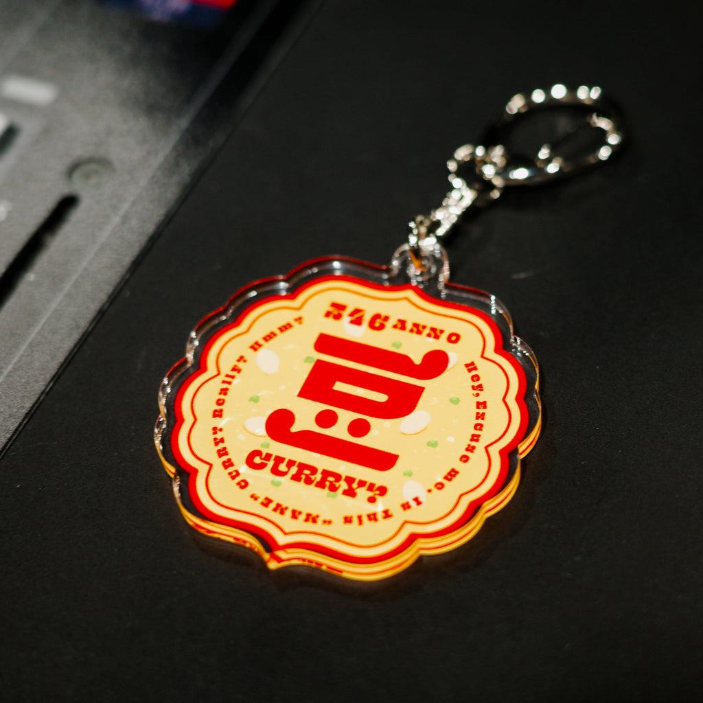 三四郎ANN0 アクリルキーホルダー（豆カレー） – 三四郎のオールナイト